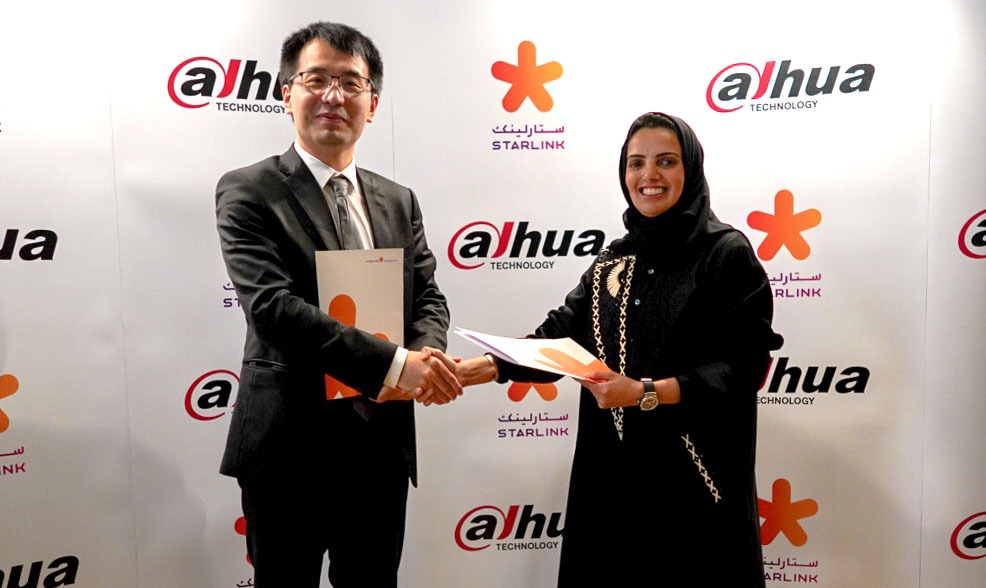 Starlink Qatar, Dahua sign strategic partnership