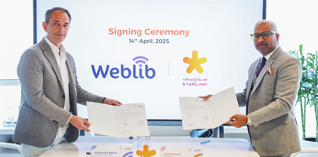 Starlink and Weblib Announced Strategic Partnership to Expand WiFi Solutions in Qatar